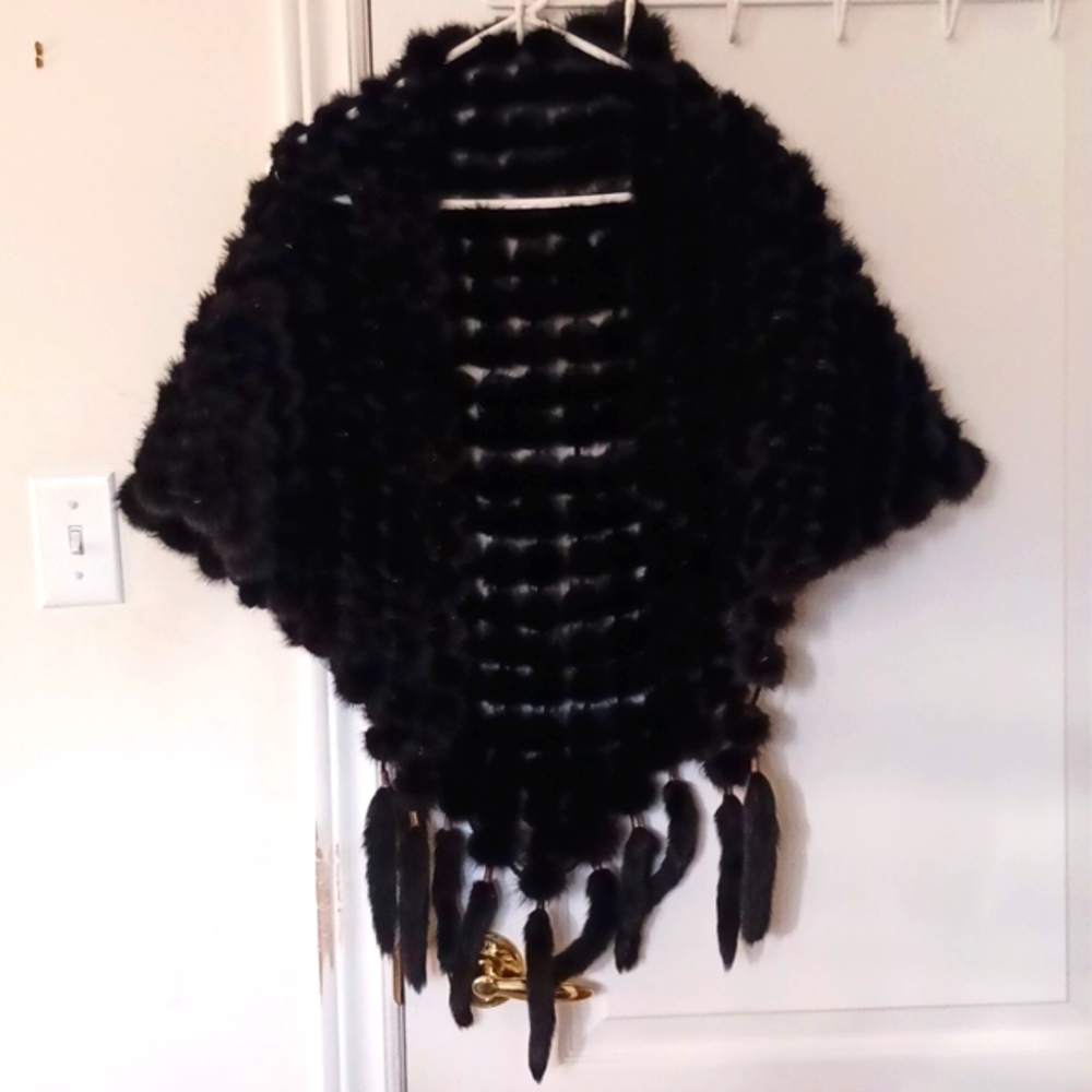 Classy Vintage Mink Wrap